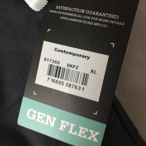 TOP SCRUB GRAY X LARGE DICKIES STOCK # 09 - Picture 5 of 8